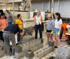 Georgia Tech University Construction Camp – Masonry Day